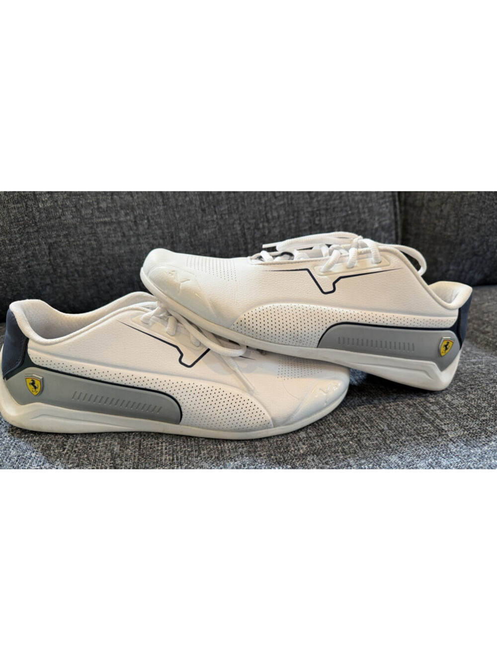 Puma Scuderia Ferrari Drift Cat "White Peacoat" Men's 10.5 339935-03